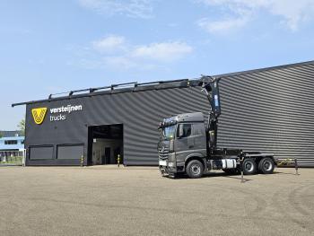 Arocs 2658 6x4 / HMF 40 t/m - 21.3 mtr / WINCH